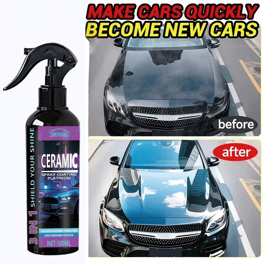 Car Wax Ceramic Coating - Spray per Rivestimento Auto in Nano