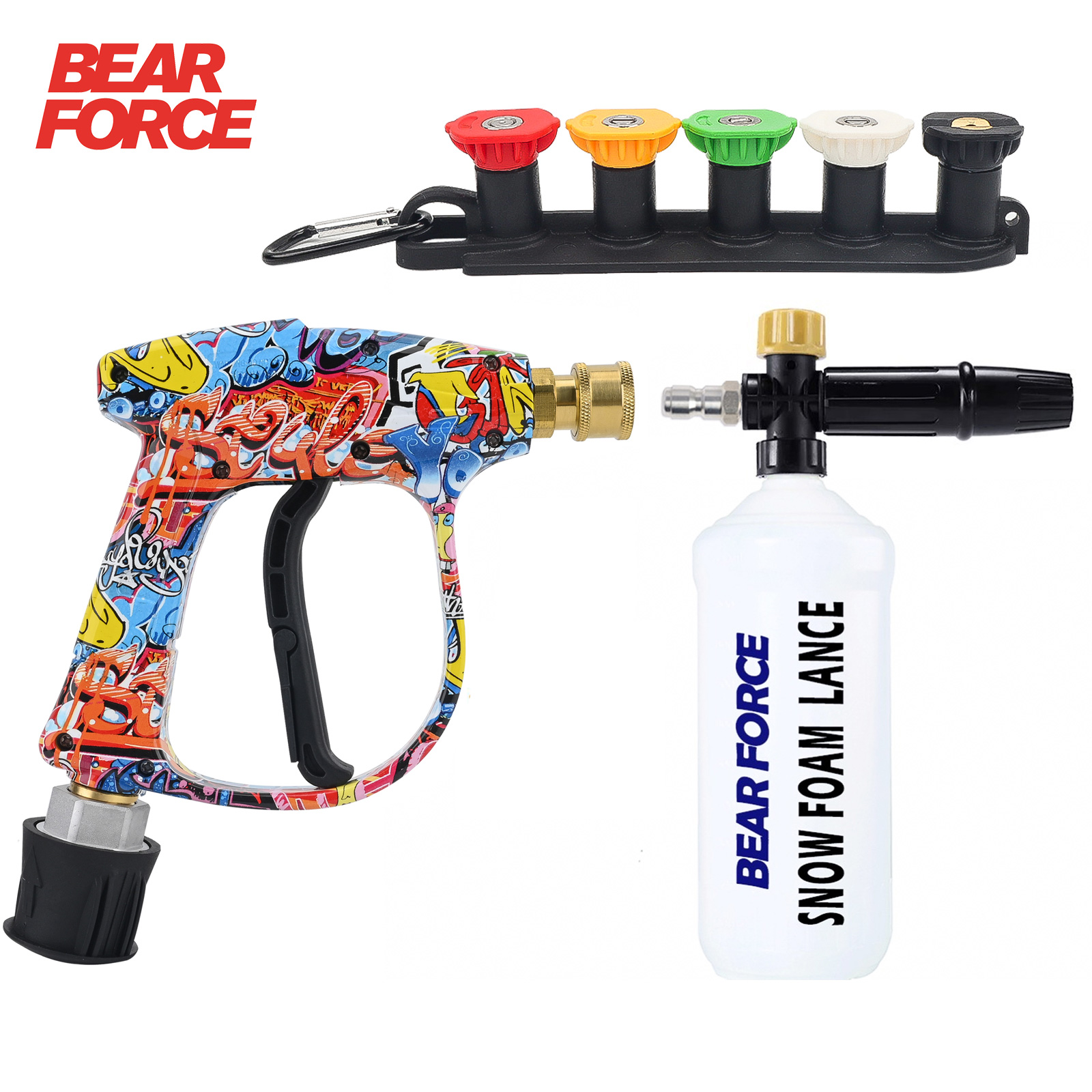 Foam Cannon Car Wash - Pistola ad acqua per idropulitrice per