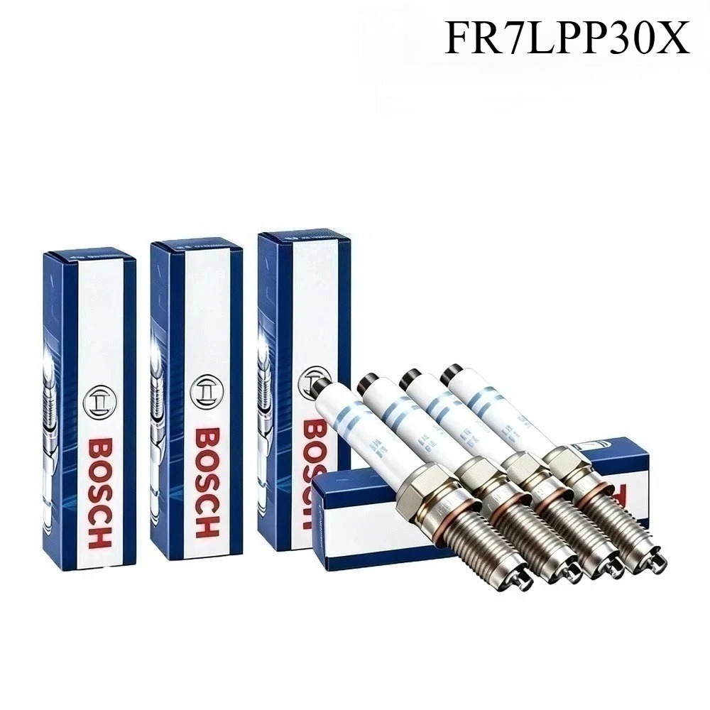Bosch Spark Plug Platinum - Candela Bosch FR7LPP30X Resistente all'Usura per
